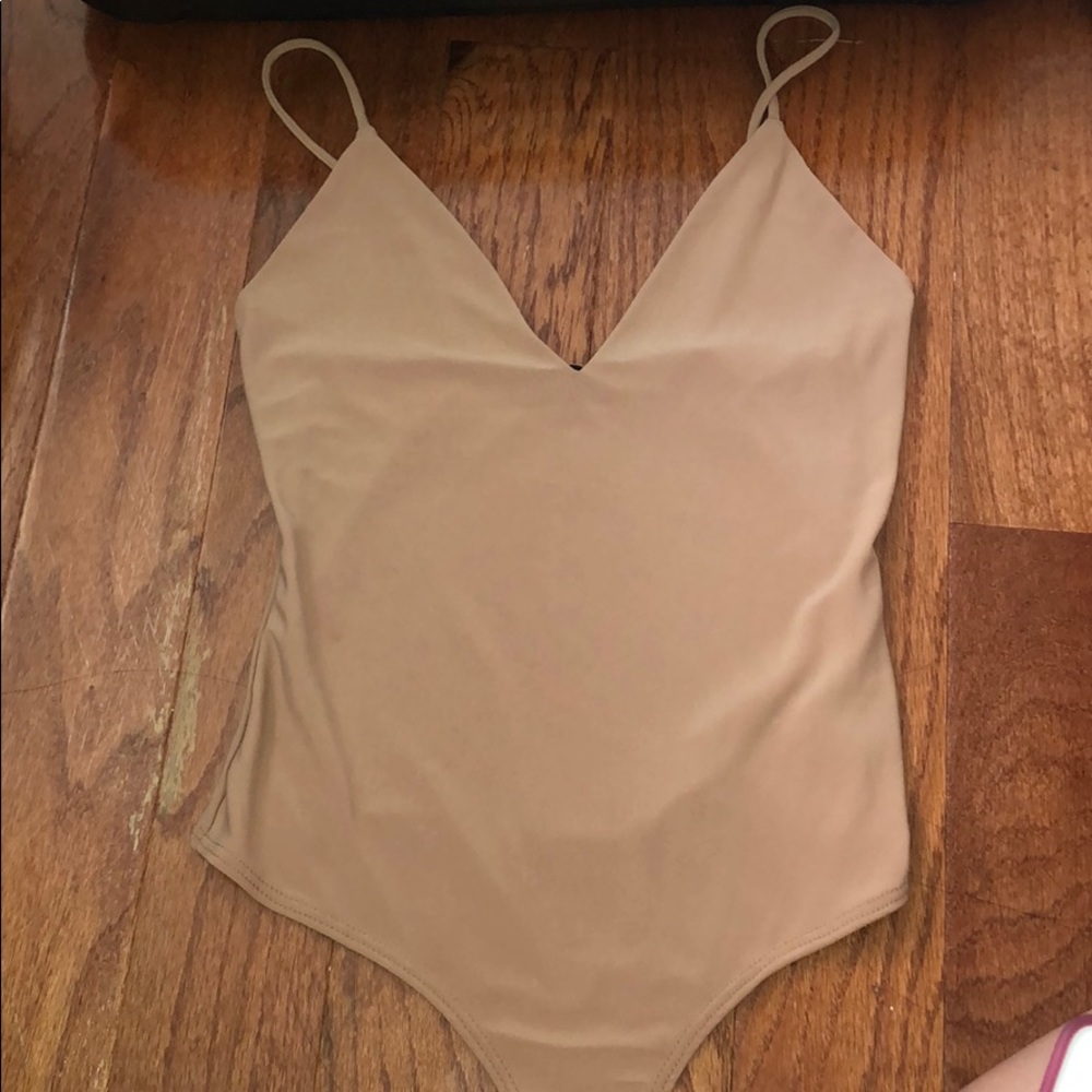 Tan bodysuit